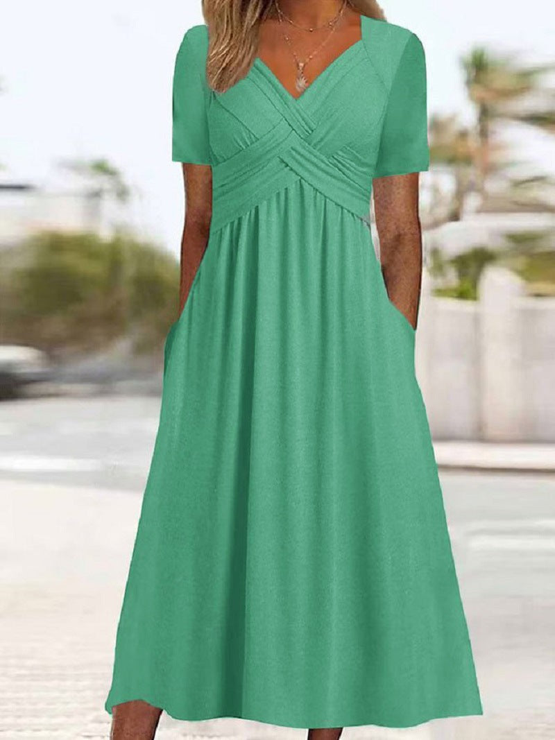 EB | Crossover Midikleid