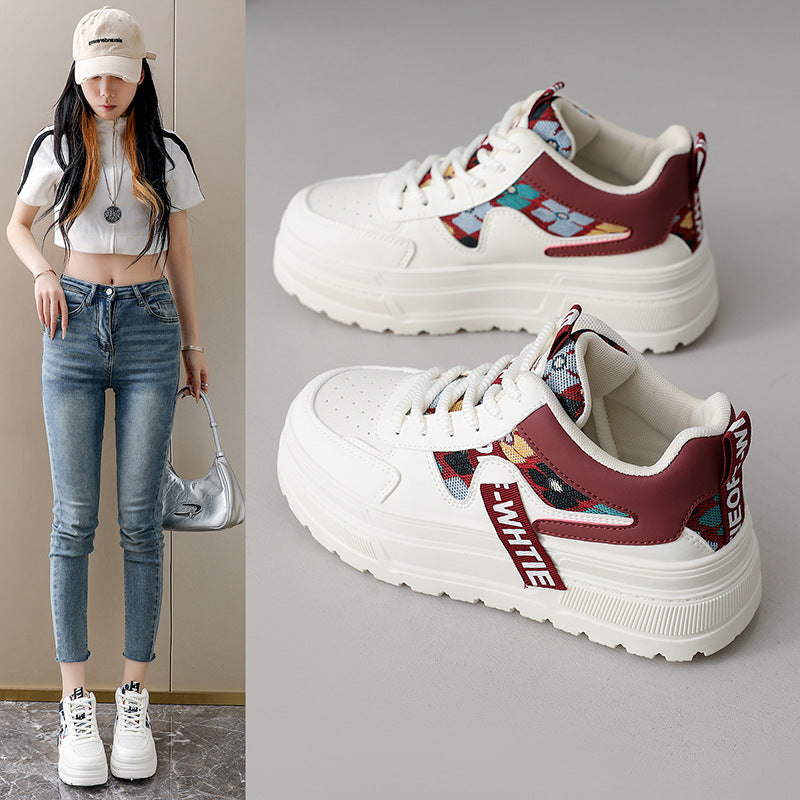 Damen Plateau-Sneaker mit trendigem Design und ergonomischer Dämpfung EB