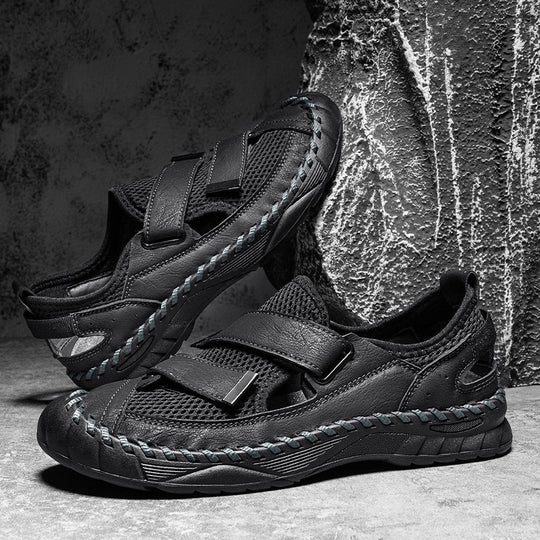 Damen Bequeme Freizeitschuhe mit verstellbaren Klettverschlüssen und atmungsaktivem Mesh-EB