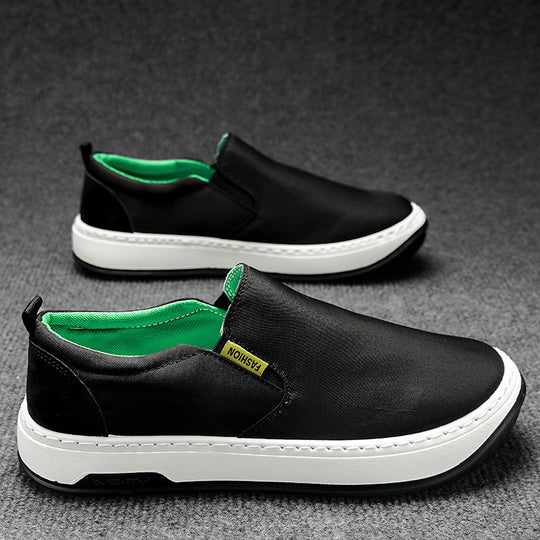 Damen Slip-On Freizeitschuhe mit flexiblem Obermaterial und rutschfester Sohle EB