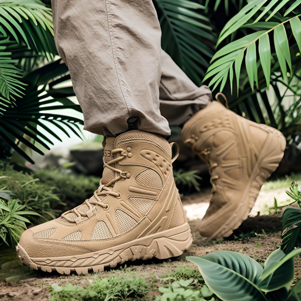 Herren Multifunktionale Outdoor-Stiefel mit rutschfester Sohle und atmungsaktiver Struktur EB