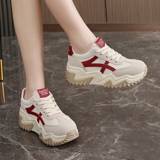 Damen modische Chunky Sneakers EB