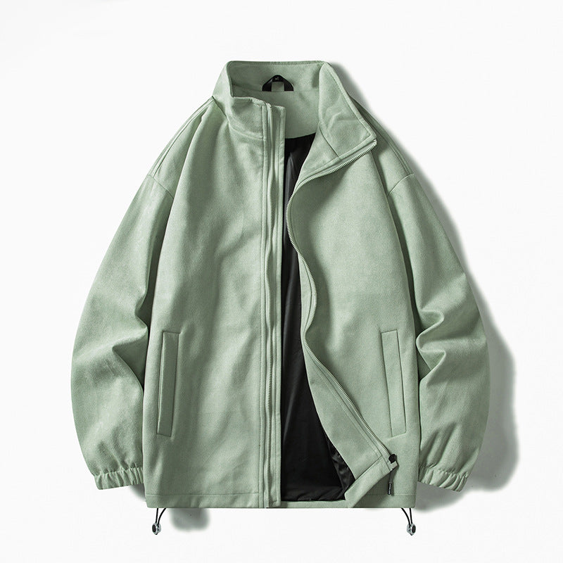 Herren Fleecejacke mit elastischen Bündchen und praktischen Taschen EB