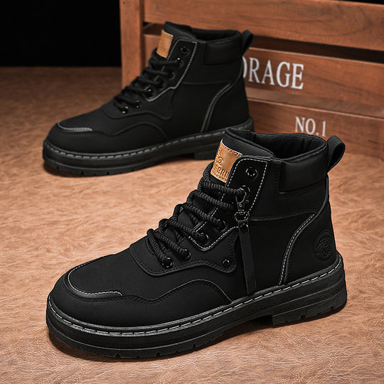 Damen Hohe Stiefel mit rutschfester Sohle und robustem Obermaterial EB