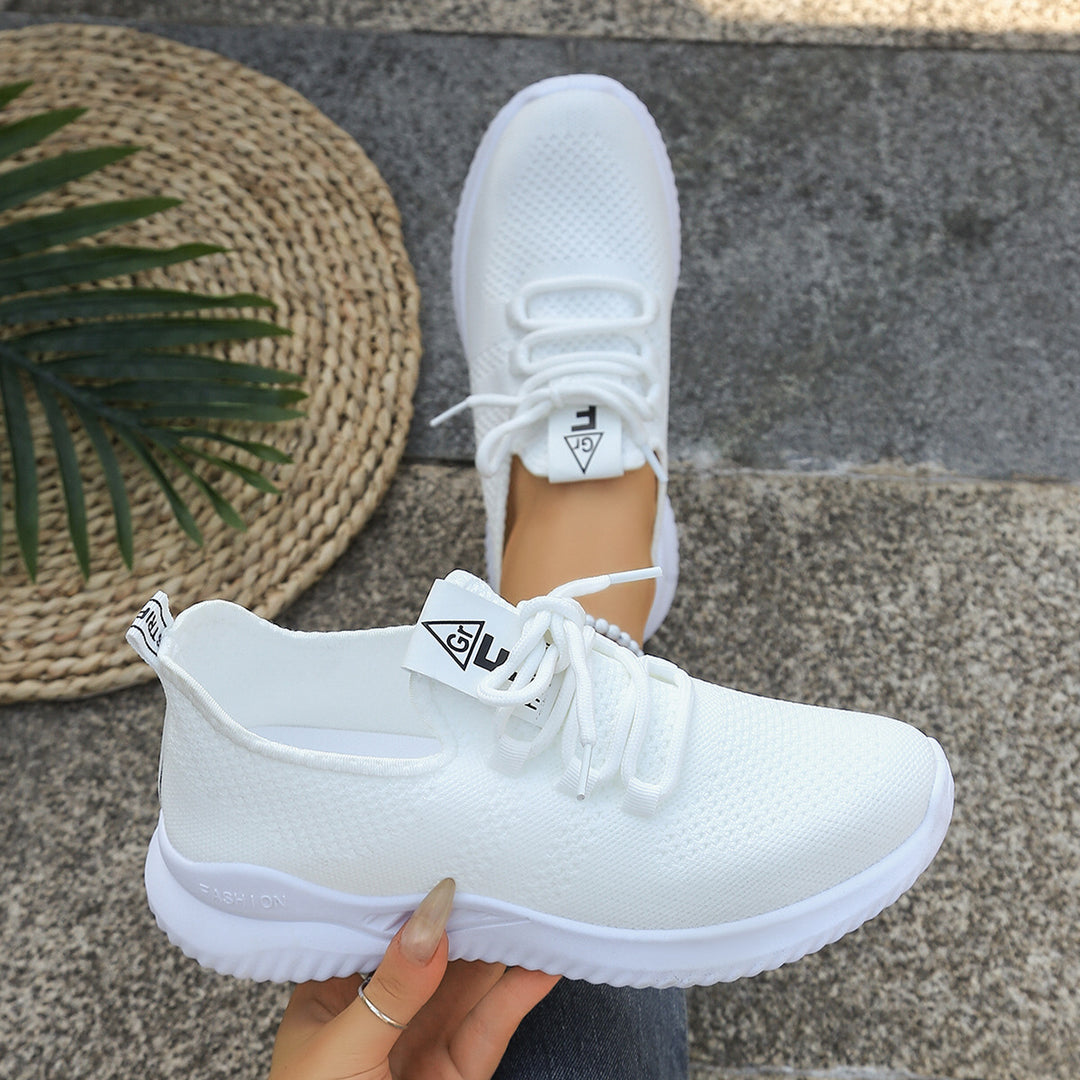 Damen Leichte Laufschuhe mit atmungsaktiver Mesh-Konstruktion und flexibler Sohle EB