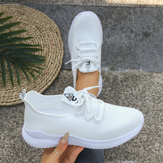 Damen Leichte Laufschuhe mit atmungsaktiver Mesh-Konstruktion und flexibler Sohle EB