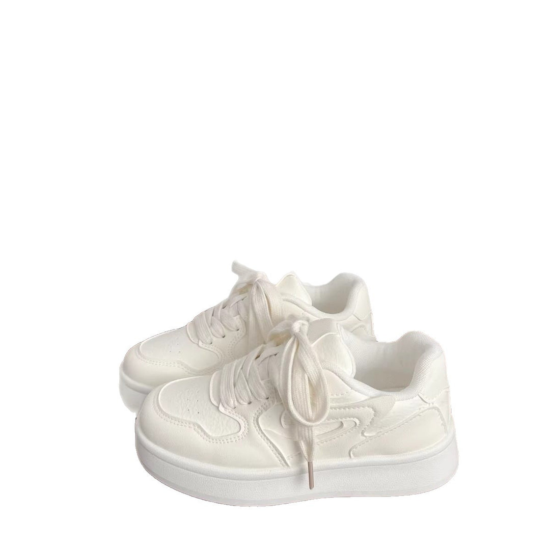 Damen Sneaker mit dicker dämpfender Sohle und atmungsaktivem Obermaterial EB