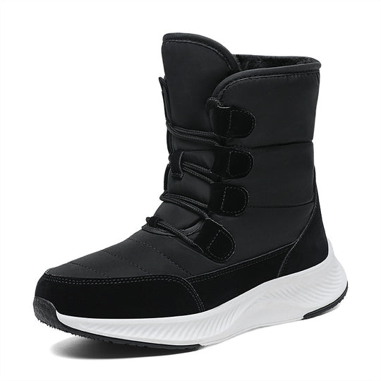 Damen Gefütterte Winterboots mit rutschfester Sohle und schnelltrocknender Oberflächenbeschichtung EB