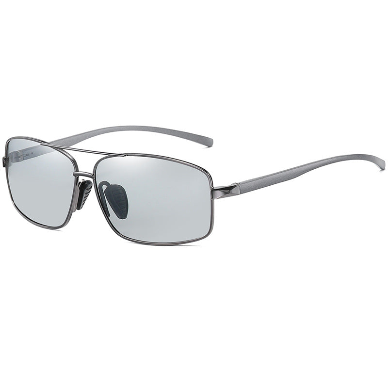 EB | Vintage Square Aluminium Magnesium Polarisierte Sonnenbrille
