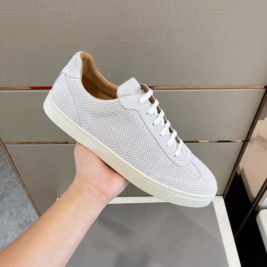 Damen sportliche Sneaker aus atmungsaktivem Mesh-Material EB