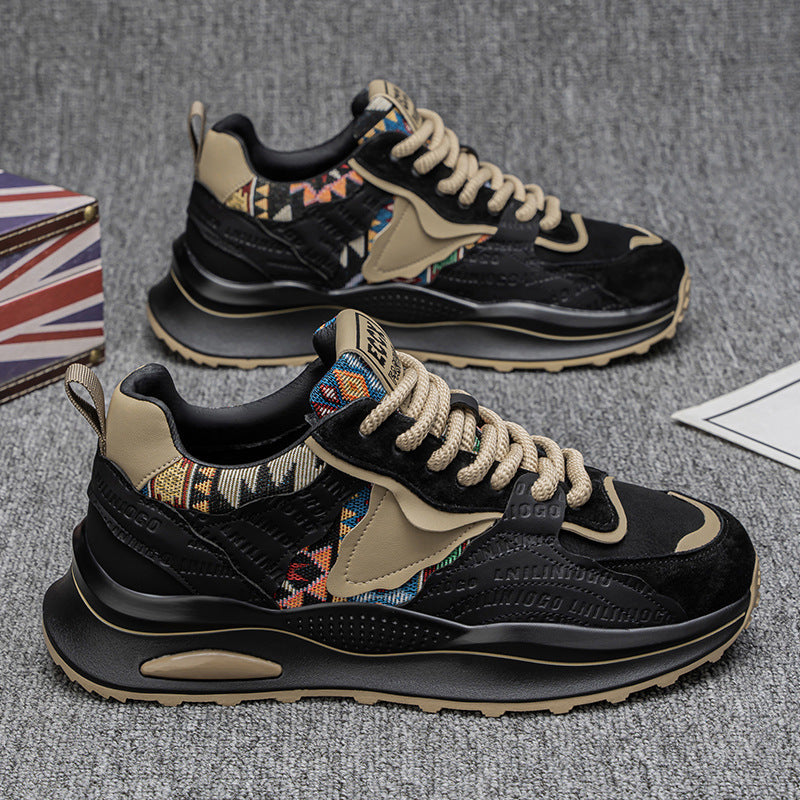 Damen Trendige Sneaker mit ausgefallenem Design und bequemer Dämpfung EB