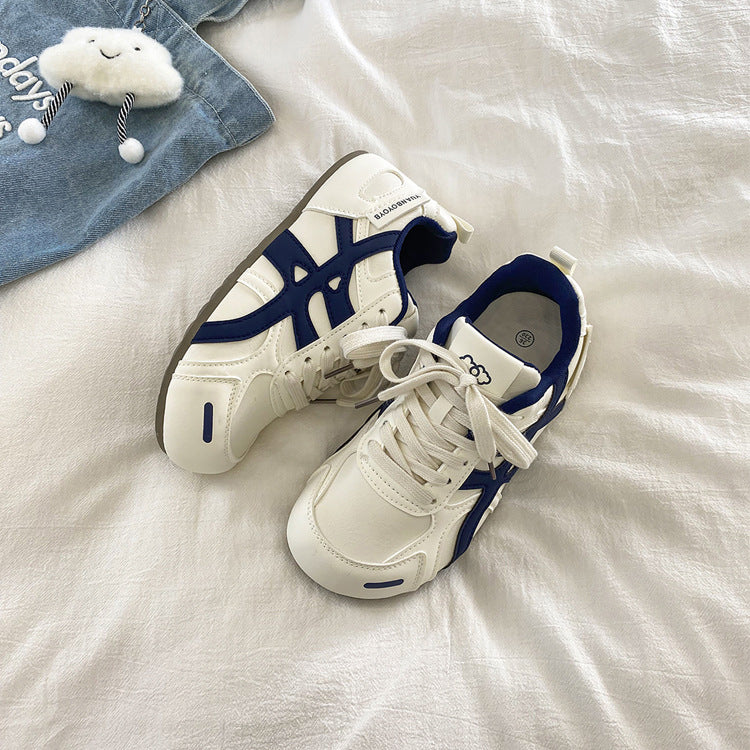 Damen Freizeitsneaker mit atmungsaktiven Mesh-Einsätzen und rutschfester Sohle EB