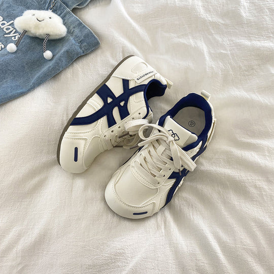 Damen Freizeitsneaker mit atmungsaktiven Mesh-Einsätzen und rutschfester Sohle EB