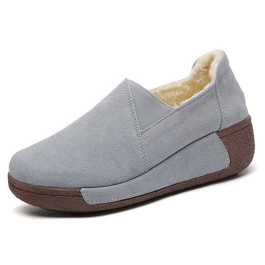 Damen Komfortable Slip-On Sneakers mit anpassungsfähiger Sohle EB