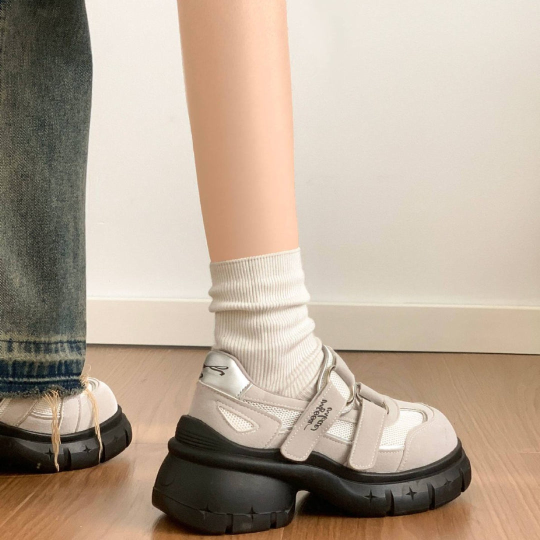 Damen Sportliche Sneaker mit Netz-Obermaterial und rutschfester Sohle EB