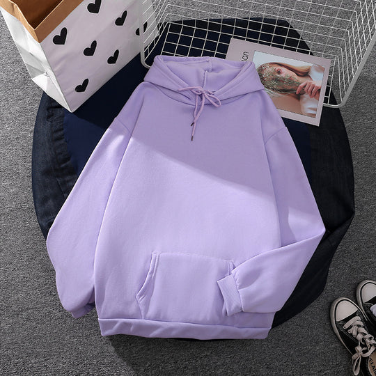 Unisex nan urbaner Streetwear-Kapuzenpullover mit doppellagiger Kapuze und verdecktem Kordelzug EB