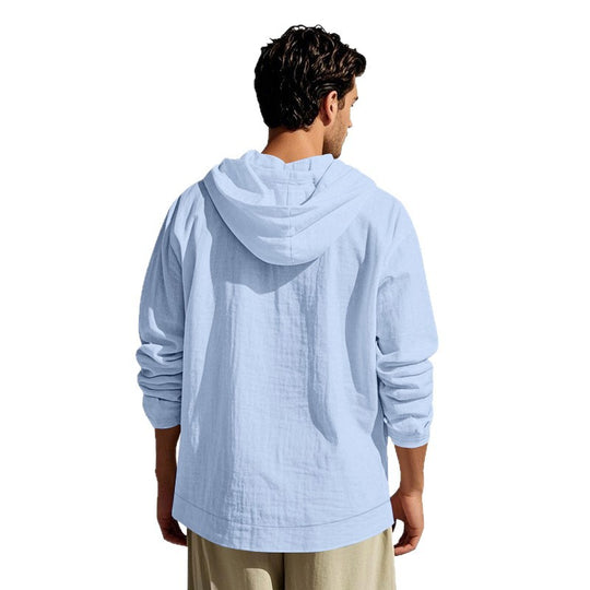Herren lässige Sommerjacke mit Kapuze EB