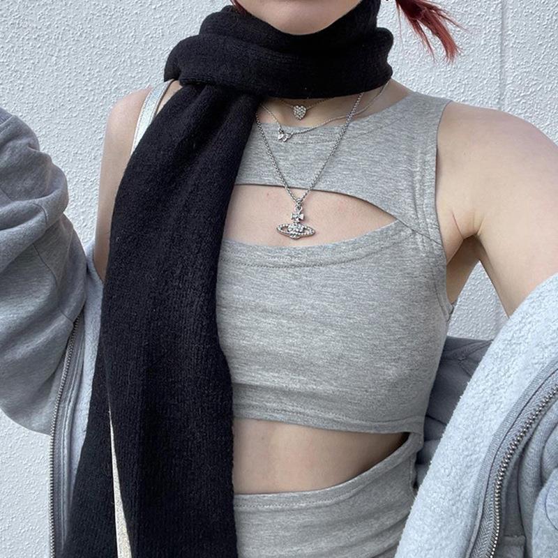 Damen sportliches Crop-Top mit Cut-Out-Design und atmungsaktivem Stoff EB