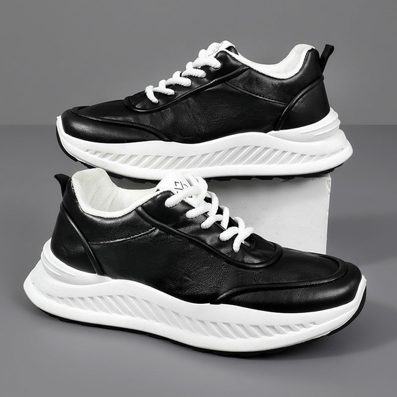 Damen Sneaker aus hochwertigem Leder mit dämpfender Sohle EB