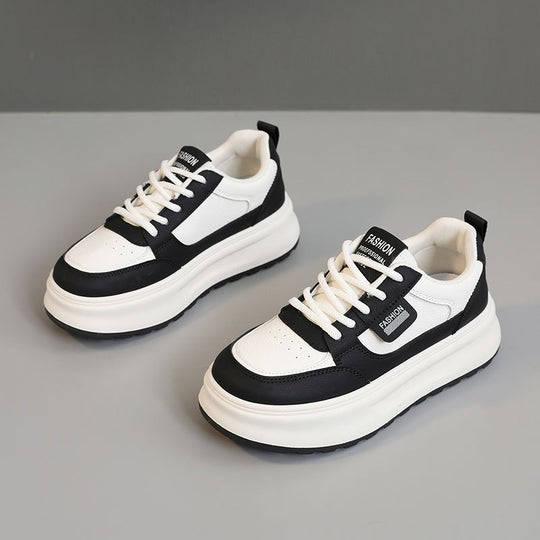 Damen modische Sneakers mit gepolsterter Sohle und atmungsaktivem Obermaterial EB