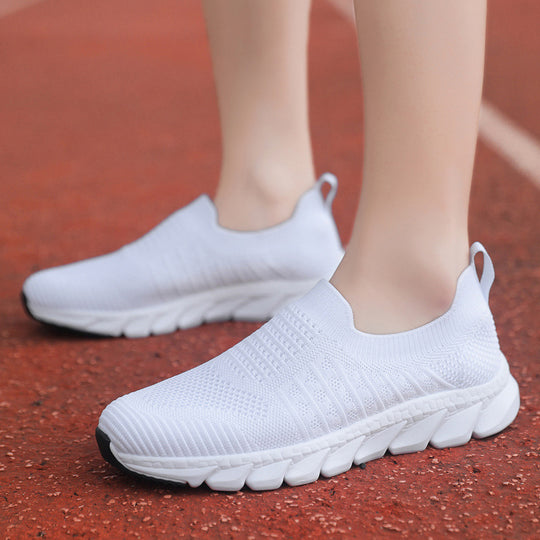 Damen Bequeme Slip-On Laufschuhe mit innovativer Flex-Technologie EB