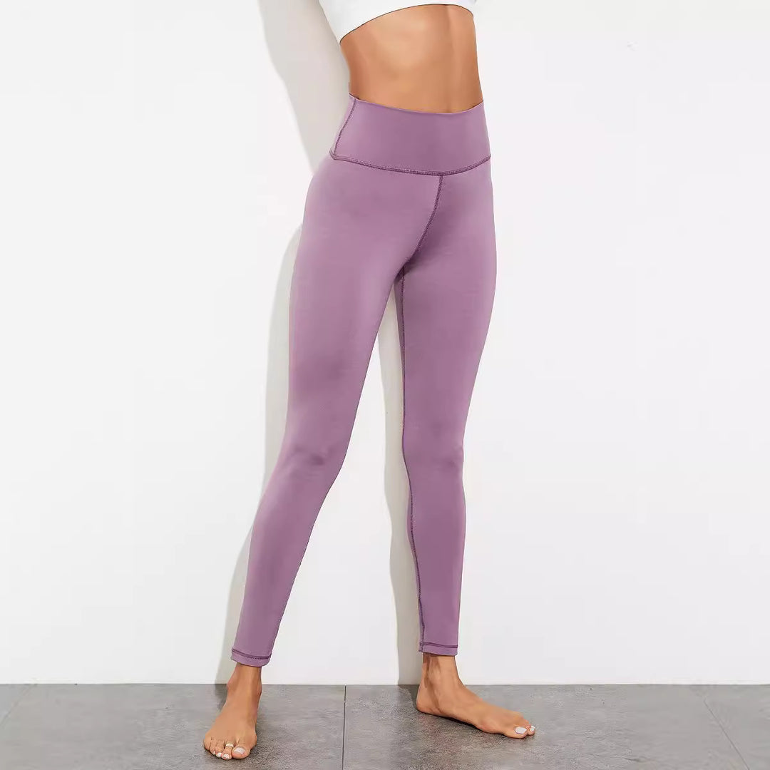 Damen Hochtaillierte Sportleggings EB