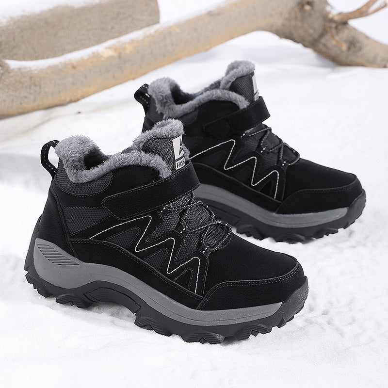 Herren Winter-Wanderschuhe mit hohem Knöchelschutz und isolierendem Futter EB