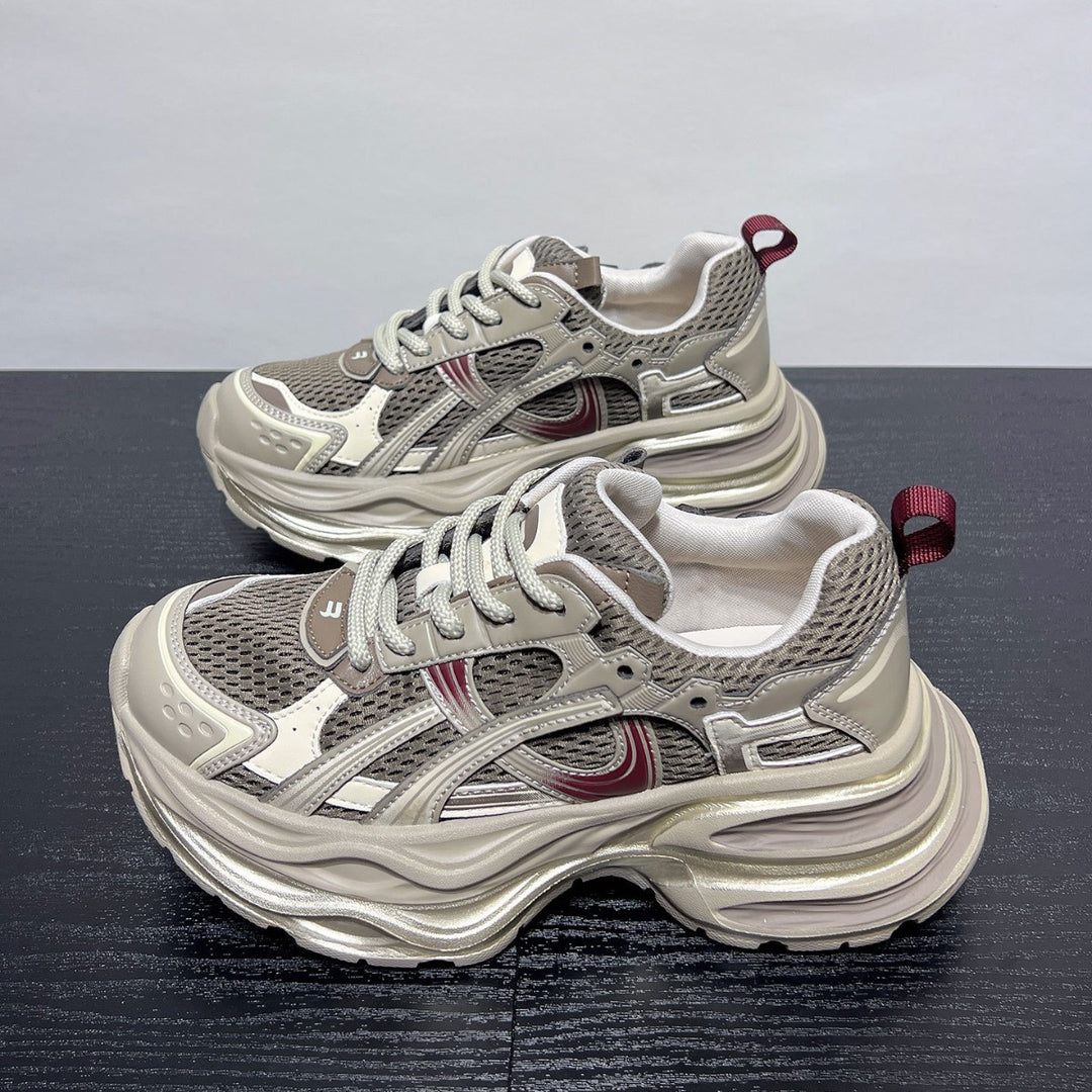 Damen Sportliche Lauf-Sneaker mit dämpfender Sohle und atmungsaktivem Obermaterial EB