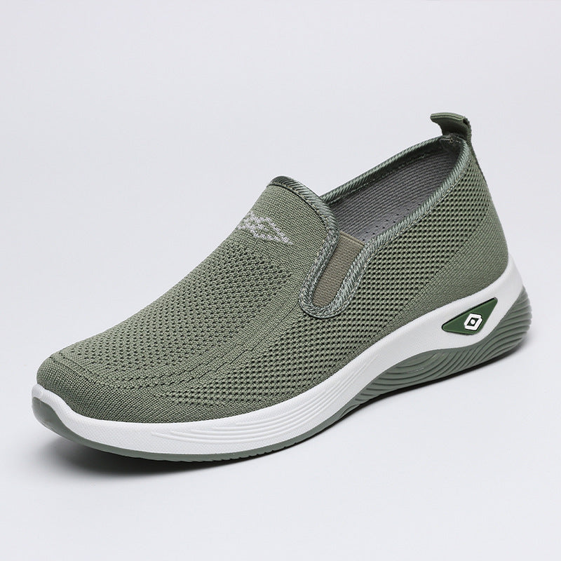 Damen Atmungsaktive Slip-On Sneakers mit flexiblem Design EB