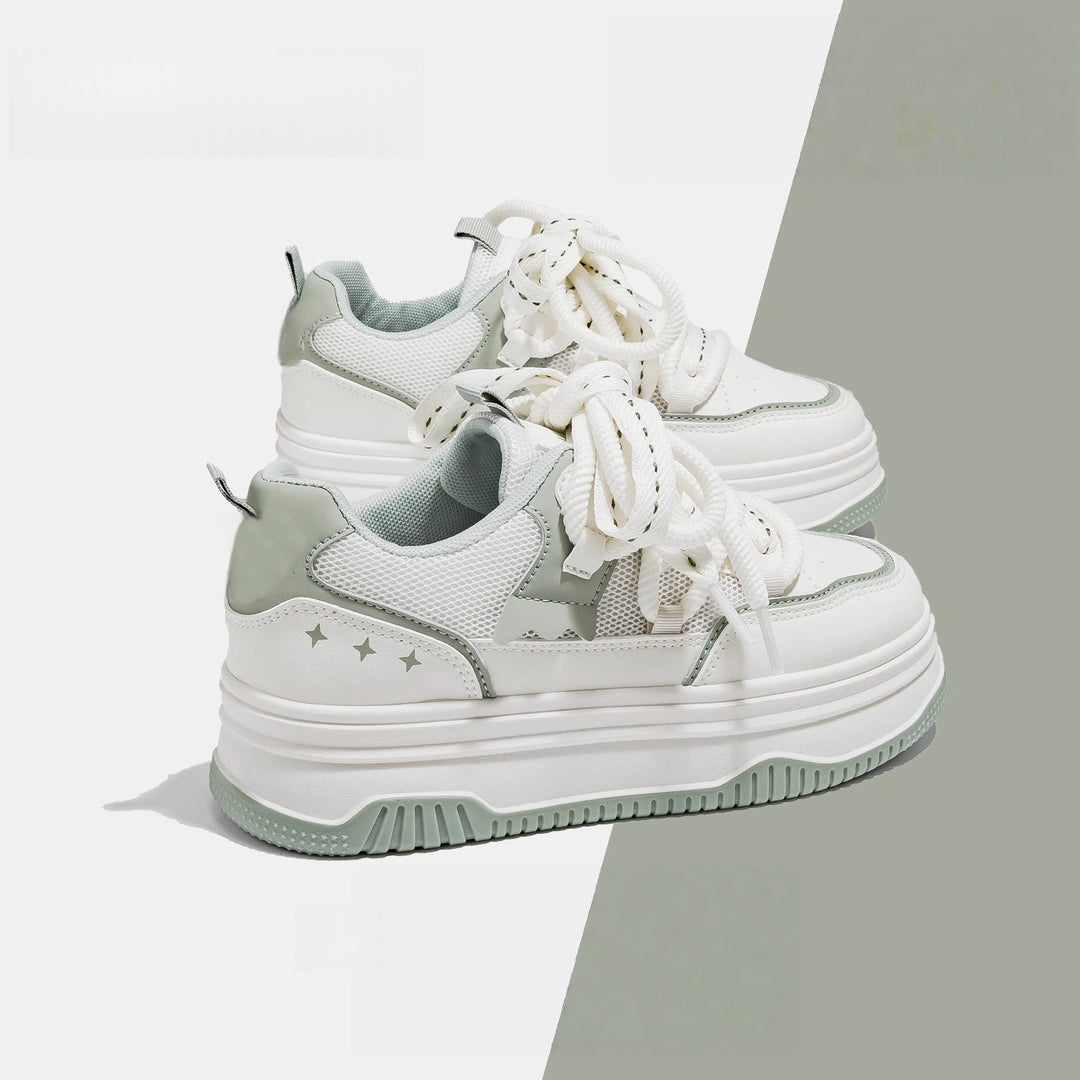 Damen Sneaker mit dämpfender Sohle und atmungsaktivem Mesh von EB