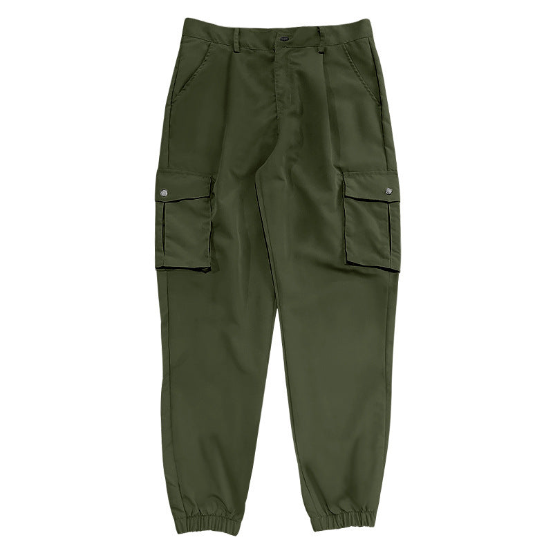 Herren Cargo-Hose mit elastischem Bund und praktischen Utility-Taschen EB