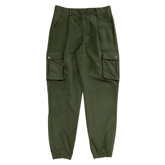 Herren Cargo-Hose mit elastischem Bund und praktischen Utility-Taschen EB
