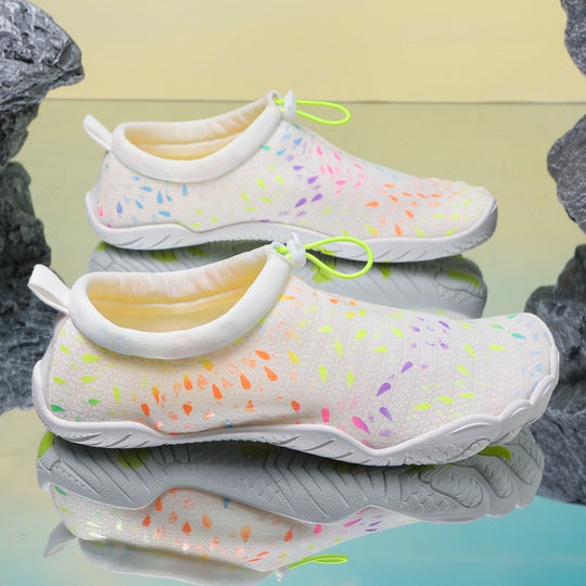 Damen vielseitige Wassersportschuhe mit rutschfester Sohle und flexiblem Obermaterial EB
