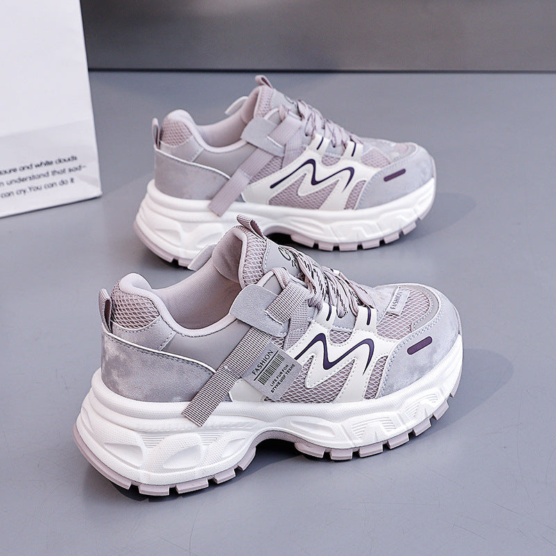 Damen Sportliche Sneakers mit modischem Design und stabiler Dämpfung EB