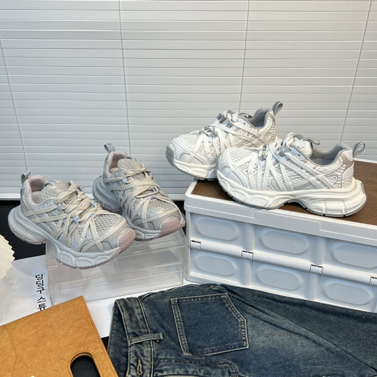 Damen Sportliche Laufschuhe mit innovativem Design und atmungsaktiver Obermaterialstruktur EB