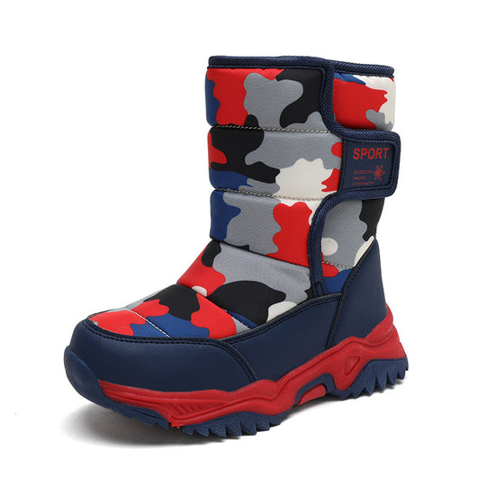 Damen warme und gefütterte Winterstiefel EB