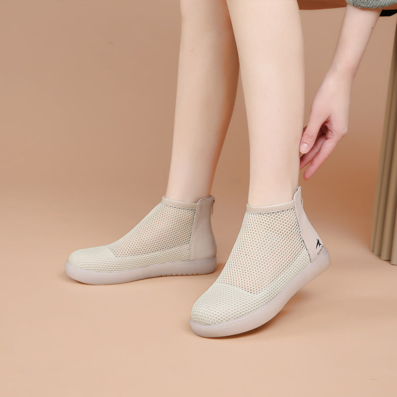 Damen Atmungsaktive Mesh-Stiefeletten mit rutschfester Sohle EB