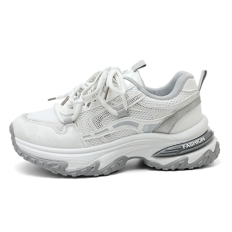 Damen Sportliche Multifunktionale Sneakers mit atmungsaktivem Obermaterial und dämpfendem Profil EB