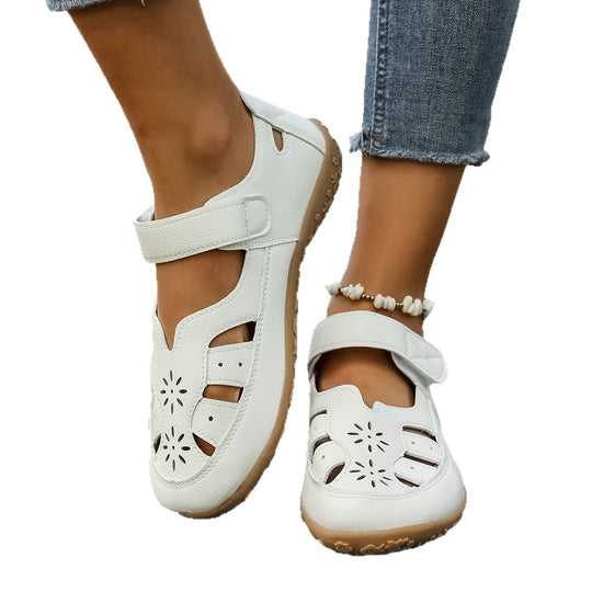 Damen Atmungsaktive Sandalen mit verstellbarem Klettverschluss EB
