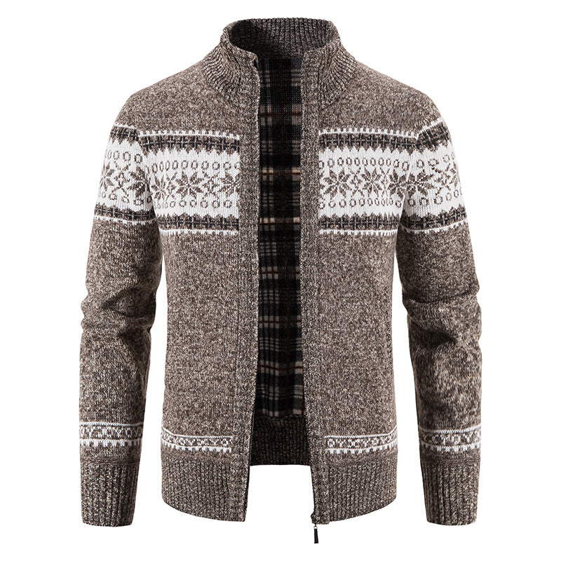 Herren Strickjacke mit zukunftsweisendem Design EB