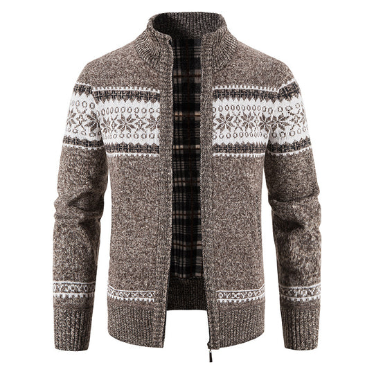 Herren Strickjacke mit zukunftsweisendem Design EB