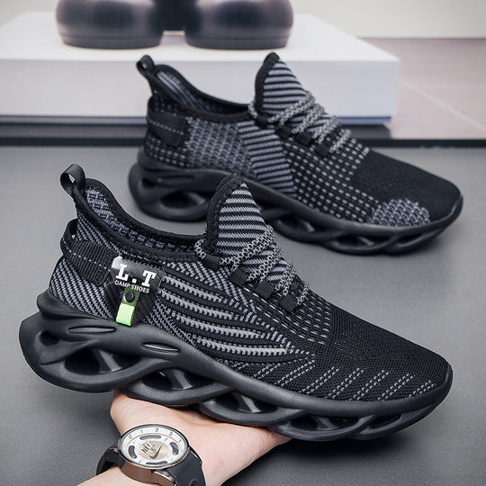 Damen sportliche und atmungsaktive Laufschuhe mit innovativem Dämpfungssystem EB