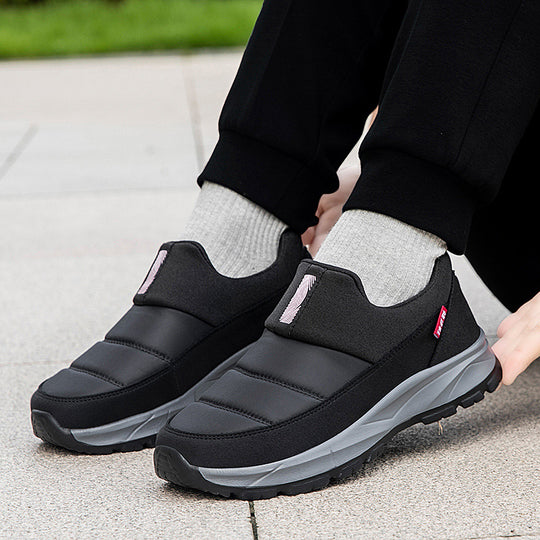 Damen Bequeme Slip-On Sneakers mit dämpfender Sohle und ergonomischer Passform EB