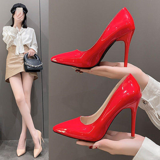 Damen Elegante und schicke Spitzen-Pumps EB