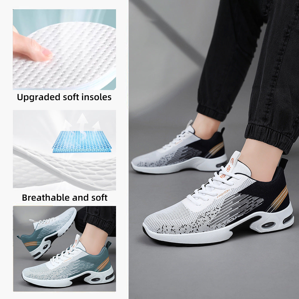 Damen Sportliche und atmungsaktive Sneakers mit rutschfestem Profil EB