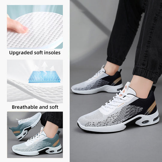 Damen Sportliche und atmungsaktive Sneakers mit rutschfestem Profil EB