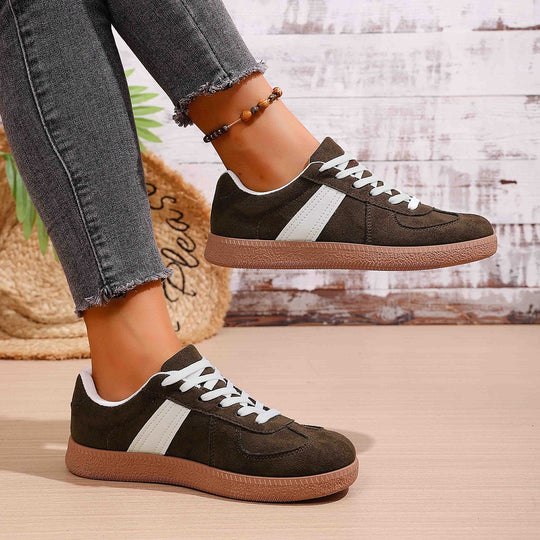 Damen Modische Sneakers mit sportlichem Design und atmungsaktiver Sohle EB