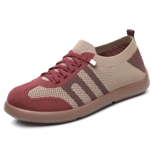 Damen Fitness-Sneaker mit atmungsaktivem Mesh-Obermaterial und rutschfester Sohle EB