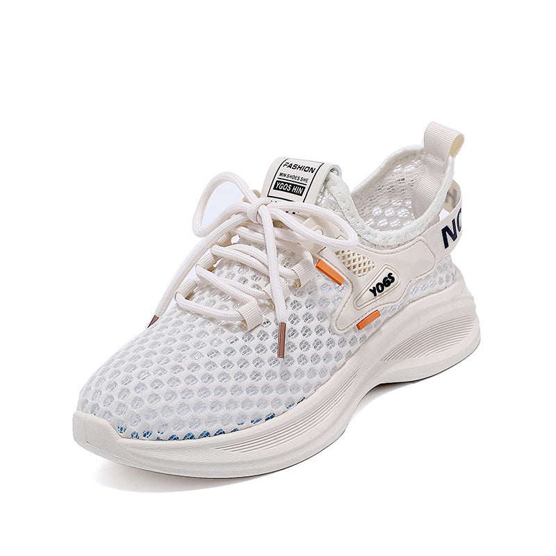 Damen Sneakers mit atmungsaktiver Netzstruktur und dämpfender Sohle EB