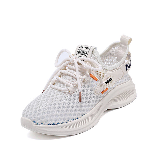Damen Sneakers mit atmungsaktiver Netzstruktur und dämpfender Sohle EB